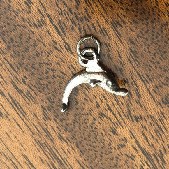 Sterling Silver Charm Pendant Dolphin - Picture 2 of 16